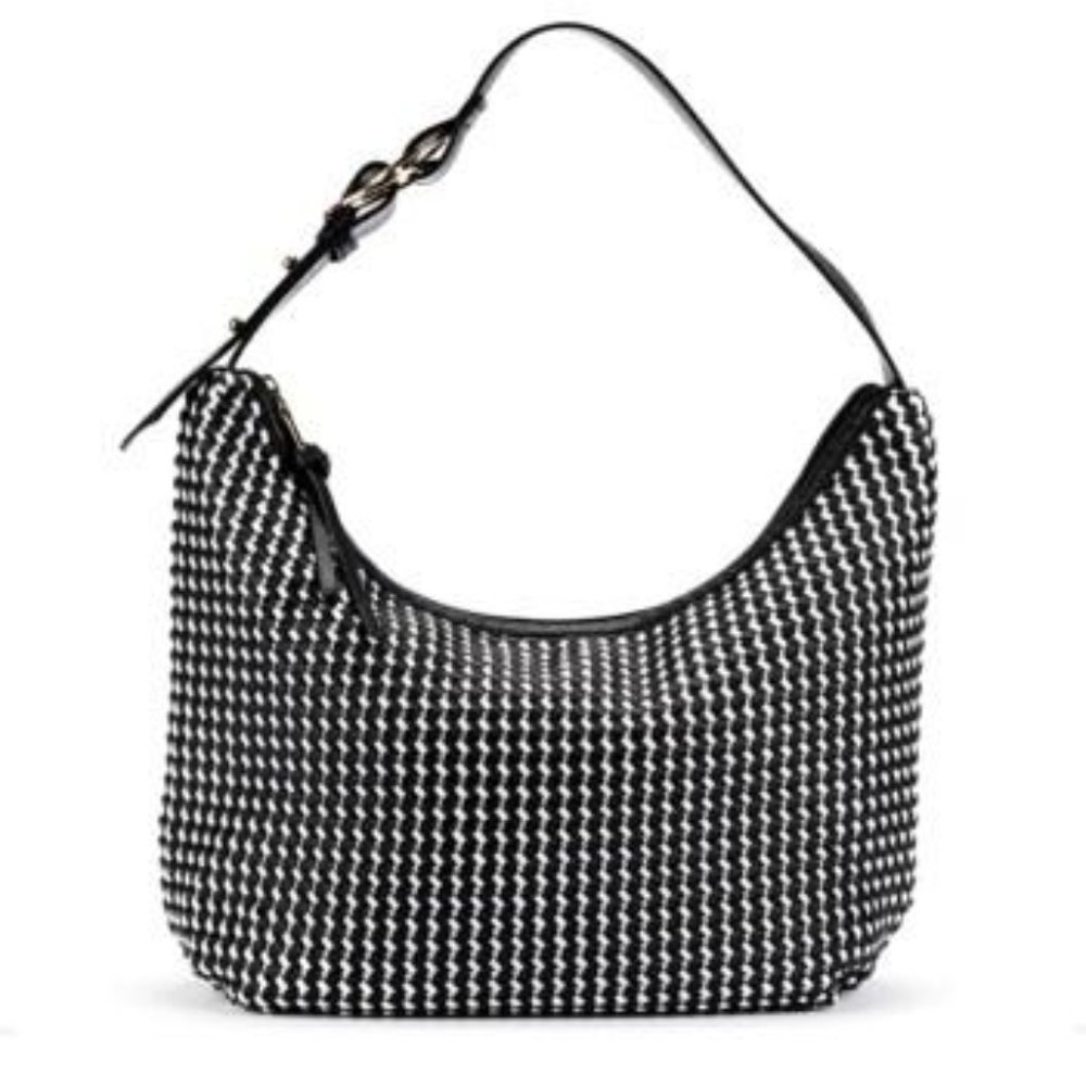 NATURALIZER Sylvia Hobo Blk/Wht